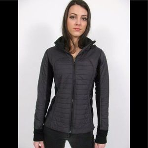 Lululemon Black Jacket with Hand Cuffs